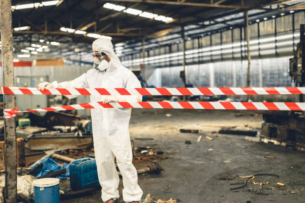 Professional Biohazard technician working in Tieton, WA